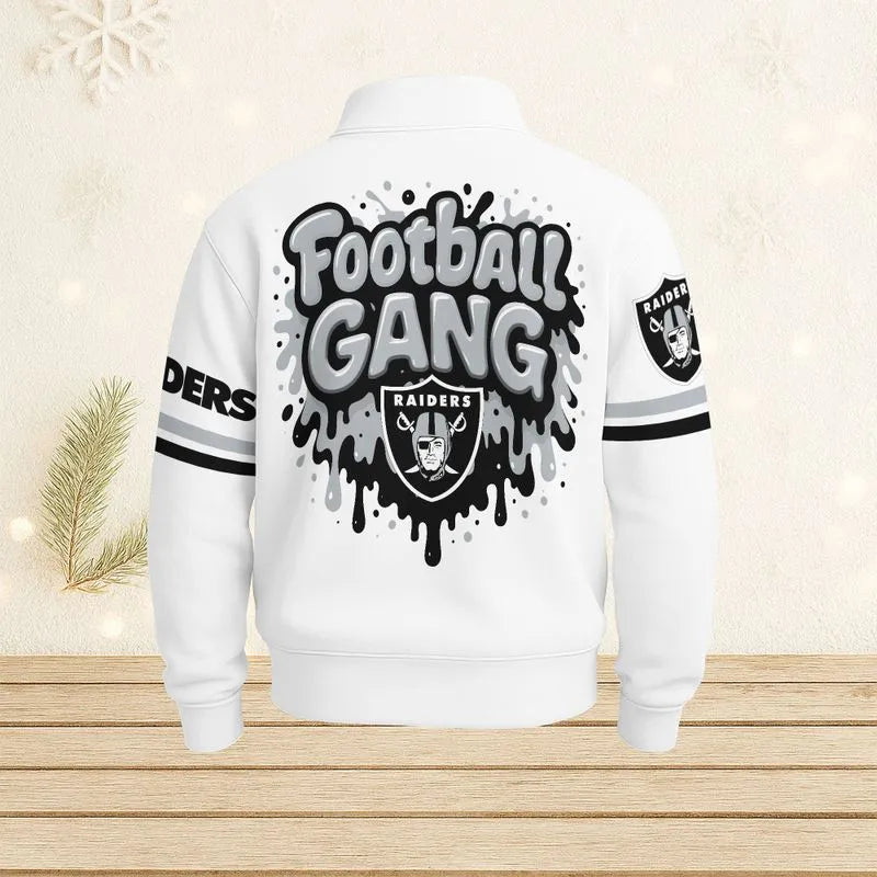 Las Vegas Raiders Casual Stand Collar Sweatshirt BT678