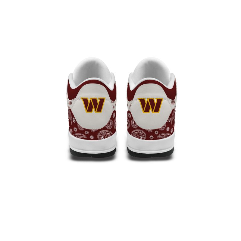 Washington Football Team Basic Leather JD03 Shoes Men and Women AZBTAJ3000222