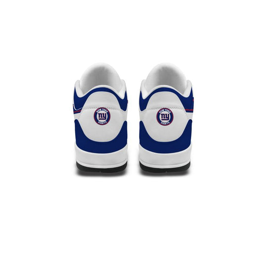 New York Giants Basic White Genuine Leather JD03 Shoes Men and Women AZBTAJ3000068
