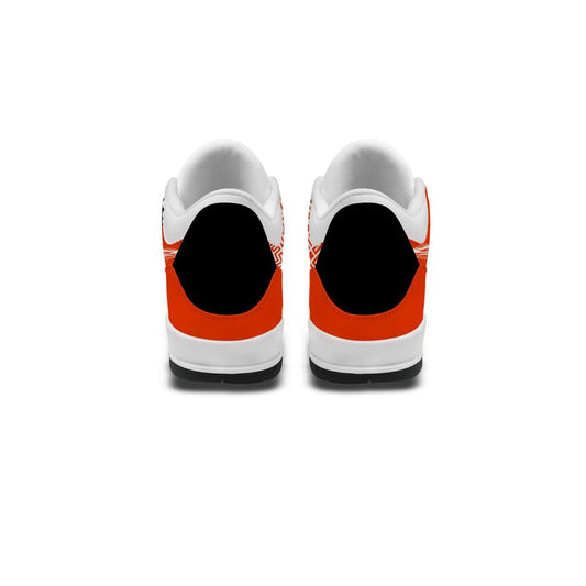 Cleveland Browns Fire White Genuine Leather JD03 Shoes Men and Women AZBTAJ3000123