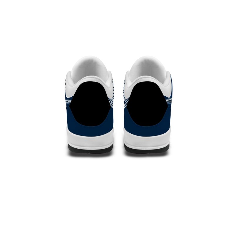 Seattle Seahawks Fire White Genuine Leather JD03 Shoes Men and Women AZBTAJ3000107