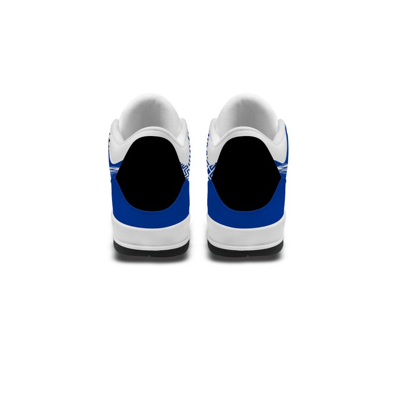 Los Angeles Rams Fire White Genuine Leather JD03 Shoes Men and Women AZBTAJ3000043