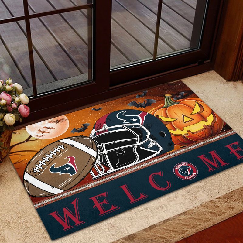 Houston Texans Halloween Doormat New Collection AZBTDM000019