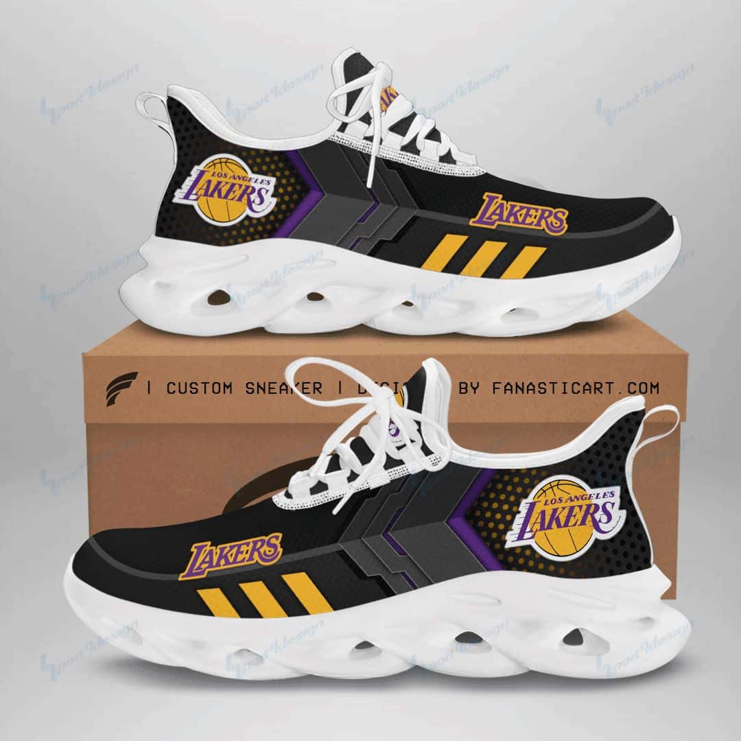 Los Angeles Lakers Yezy Running Sneakers 63