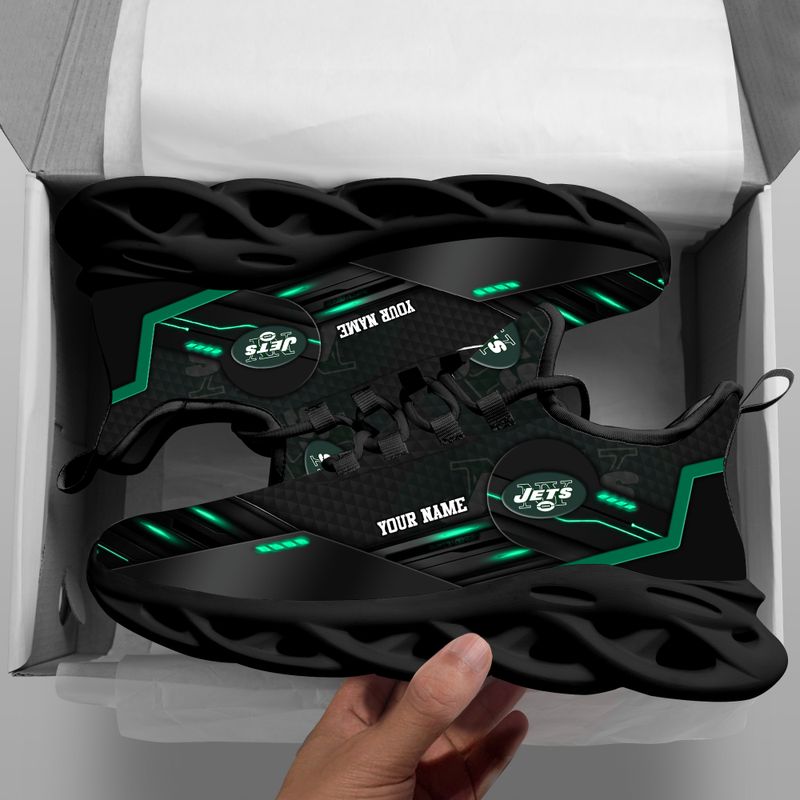 New York Jets Personalized Yezy Running Sneakers SPDMS766