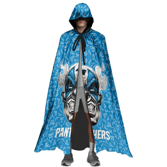 Carolina Panthers Halloween Clown Limited Edition All-Over Print Halloween Cloak