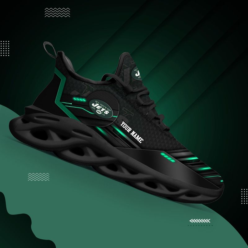 New York Jets Personalized Yezy Running Sneakers SPDMS766