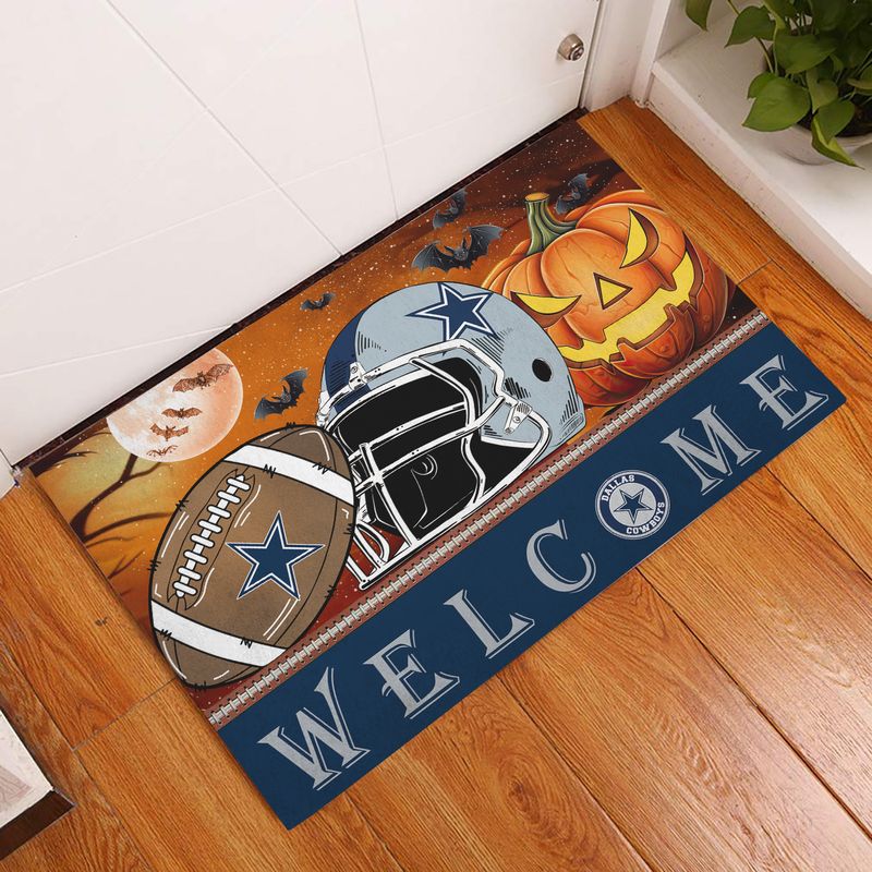Dallas Cowboys Halloween Doormat New Collection AZBTDM000006