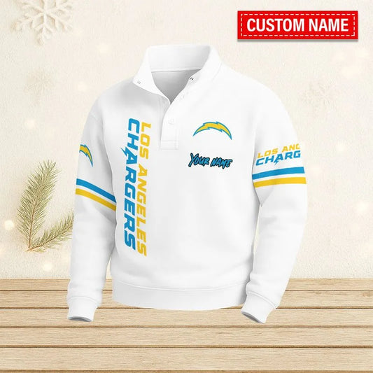 Los Angeles Chargers Casual Stand Collar Sweatshirt BT679