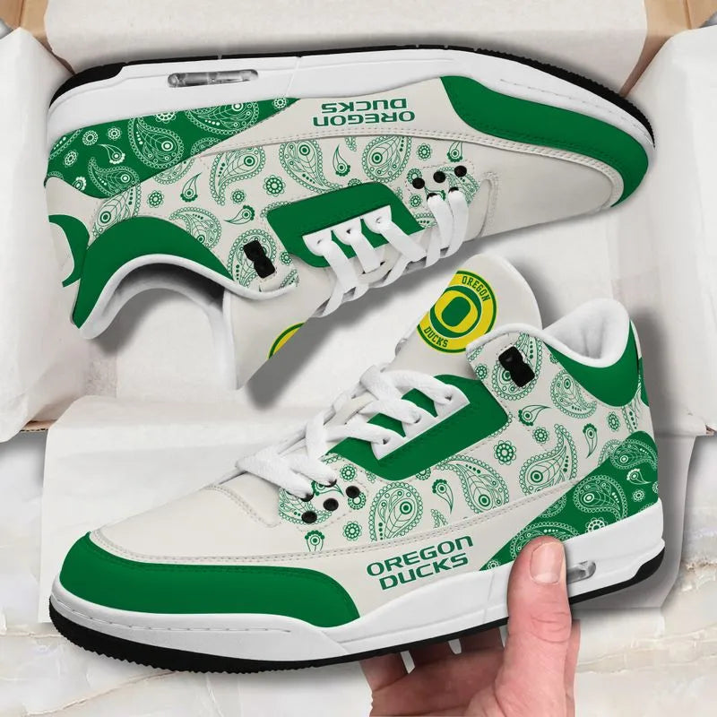 Oregon Ducks Basic Leather JD03 Shoes Men and Women AZBTAJ3000255