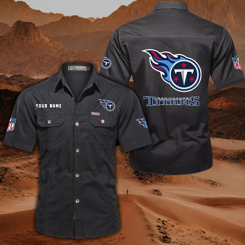 Tennessee Titans Men’s Short Sleeve Cargo Shirts New 2025 AZBT2DCGS000063