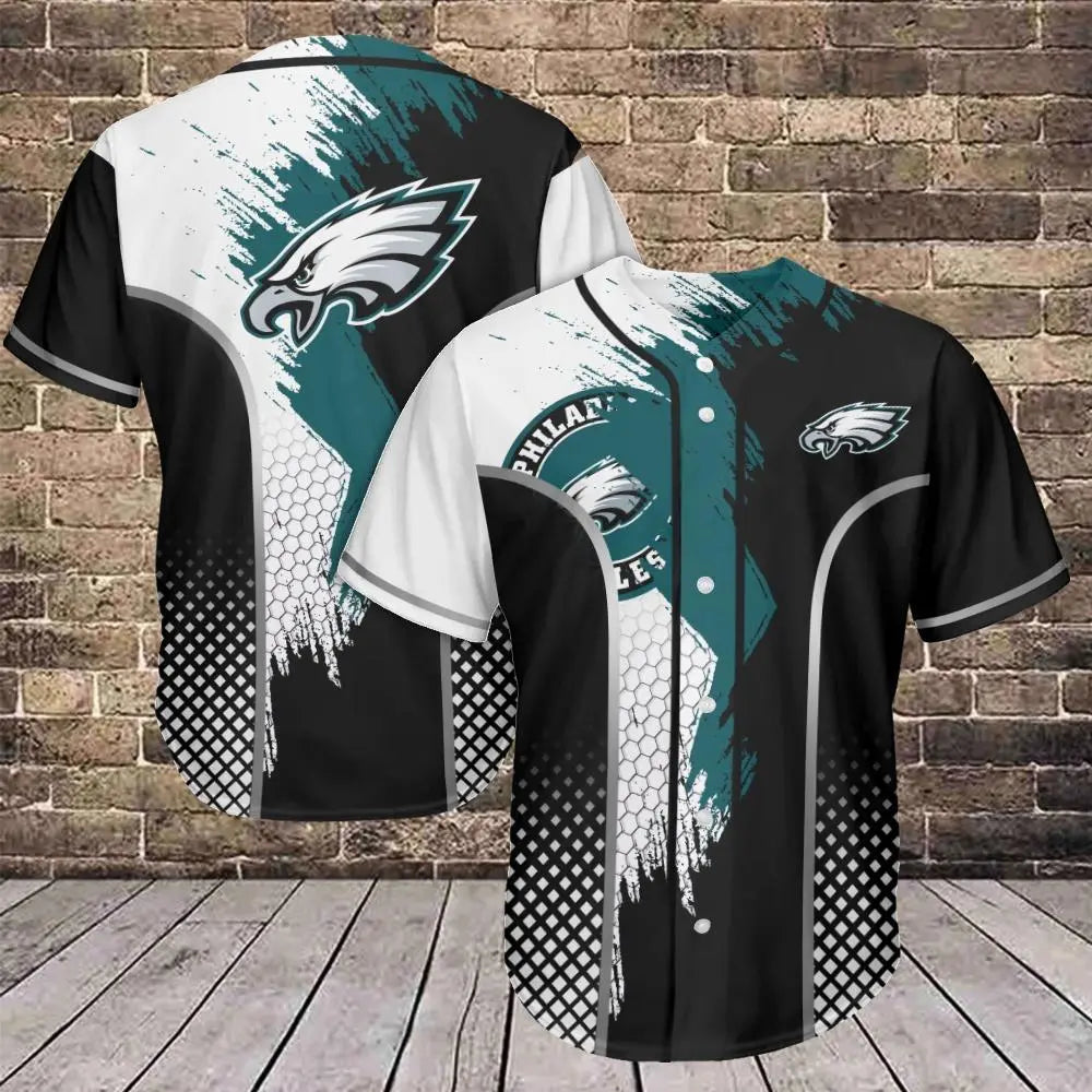 Philadelphia Eagles Baseball Jersey AZCBJS358