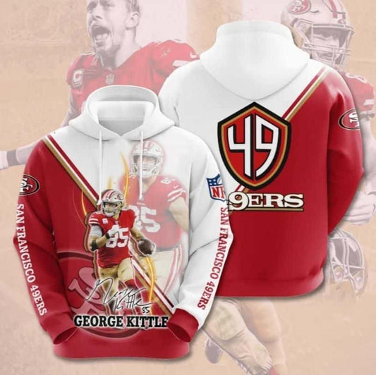 San Francisco 49ers 3D Hoodie 3014