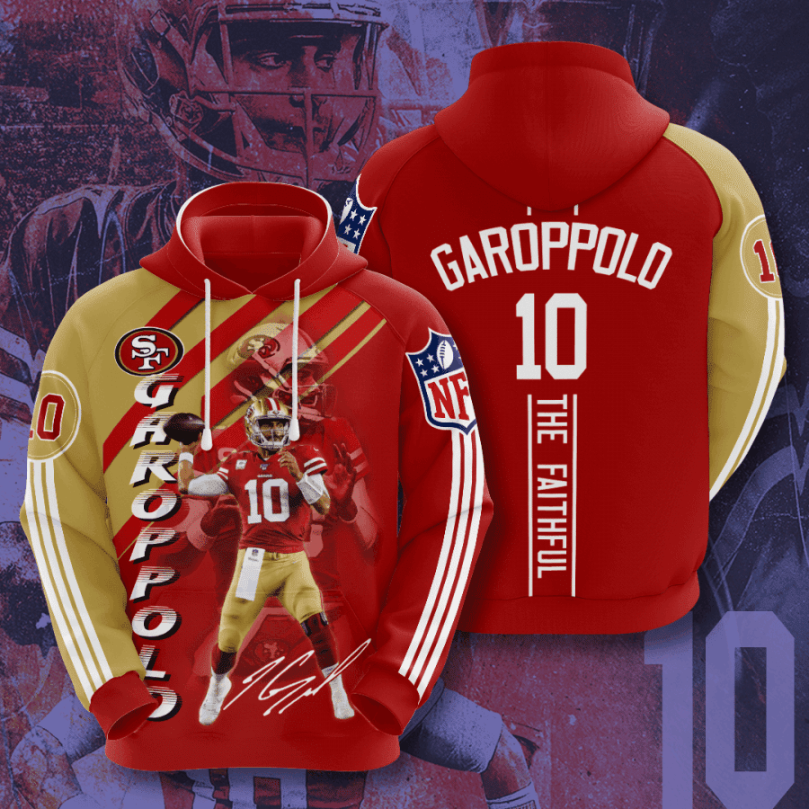 San Francisco 49ers 3D Hoodie