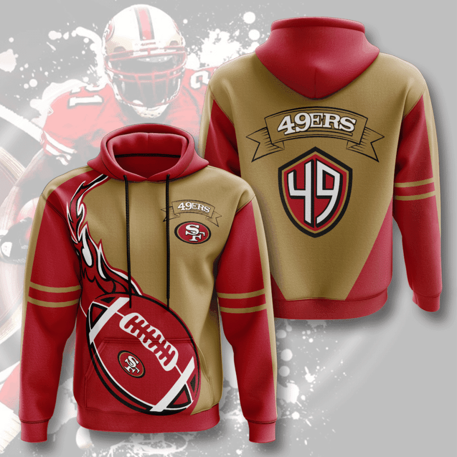 San Francisco 49ers 3D Hoodie