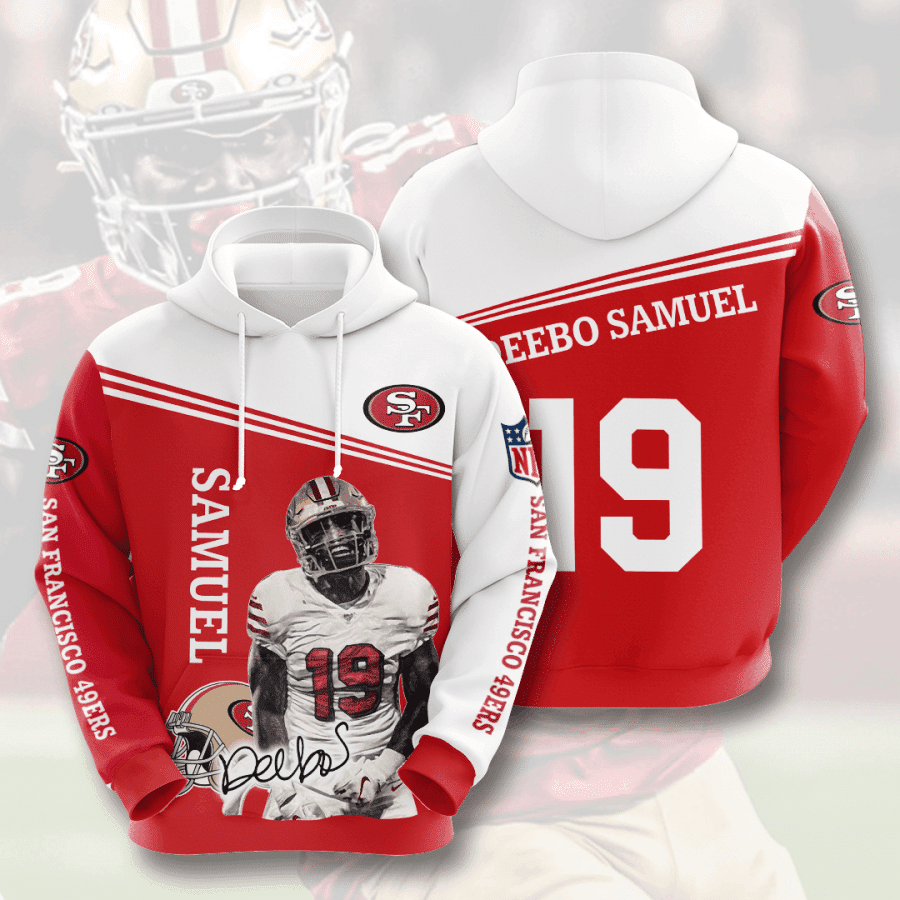 San Francisco 49ers 3D Hoodie