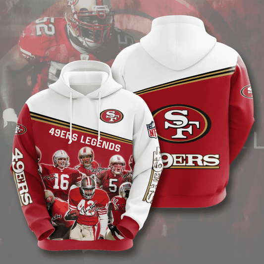 San Francisco 49ers 3D Hoodie
