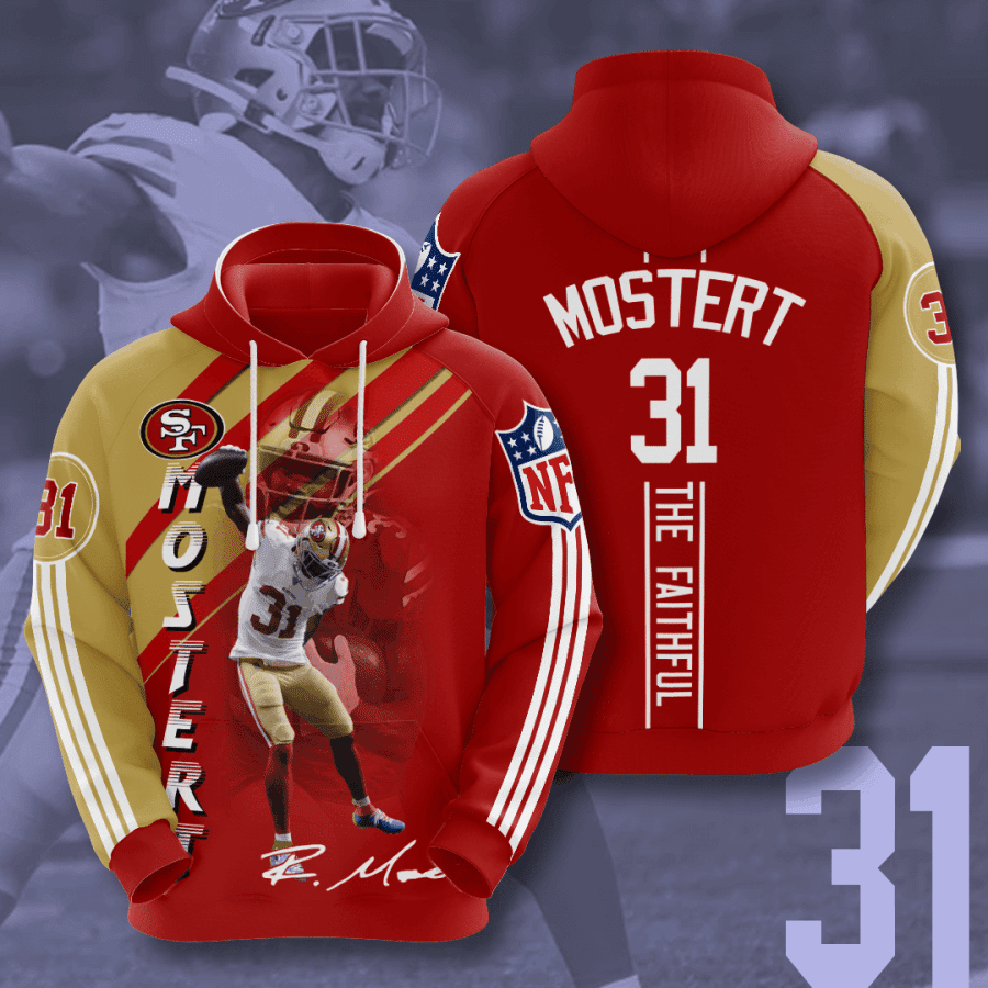 San Francisco 49ers 3D Hoodie