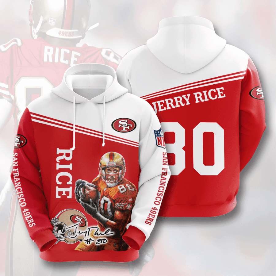 San Francisco 49ers 3D Hoodie