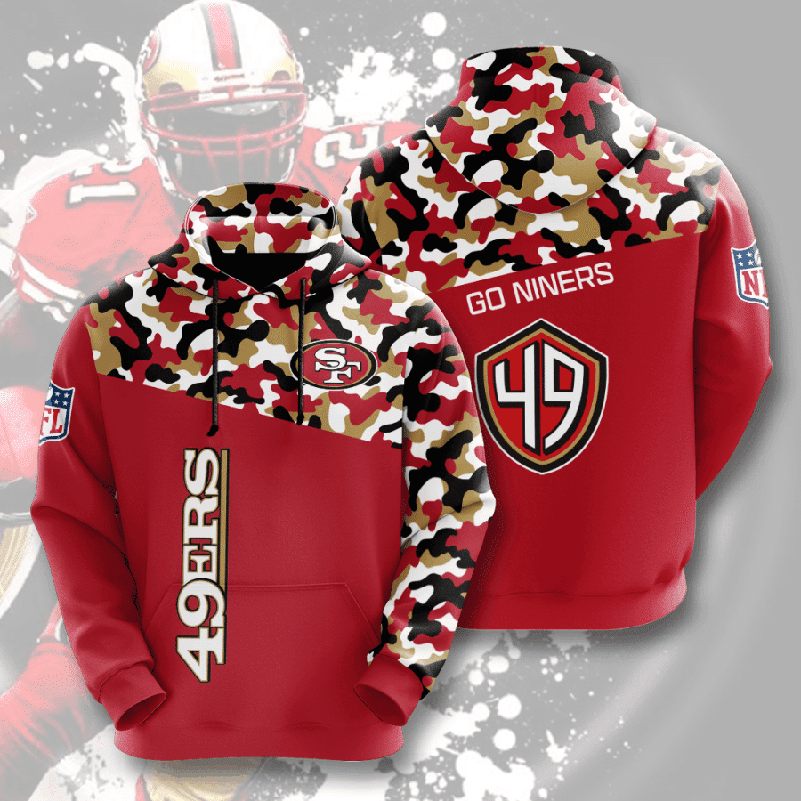 San Francisco 49ers 3D Hoodie