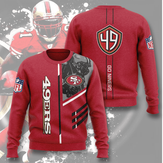 San Francisco 49ers 3D Sweatshirt