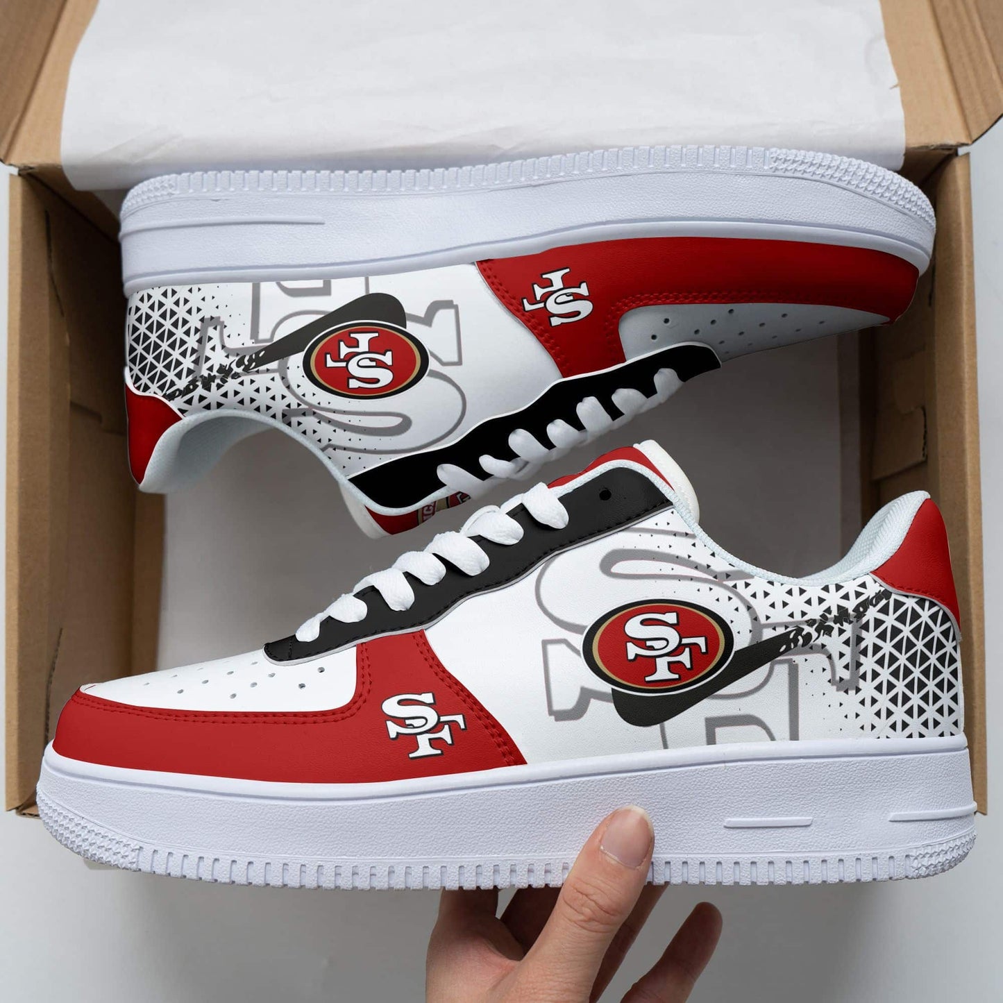 San Francisco 49ers AF1 Shoes 242