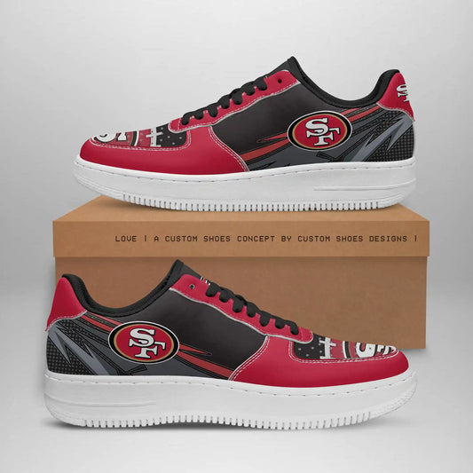 San Francisco 49ers AF1 Shoes BG249