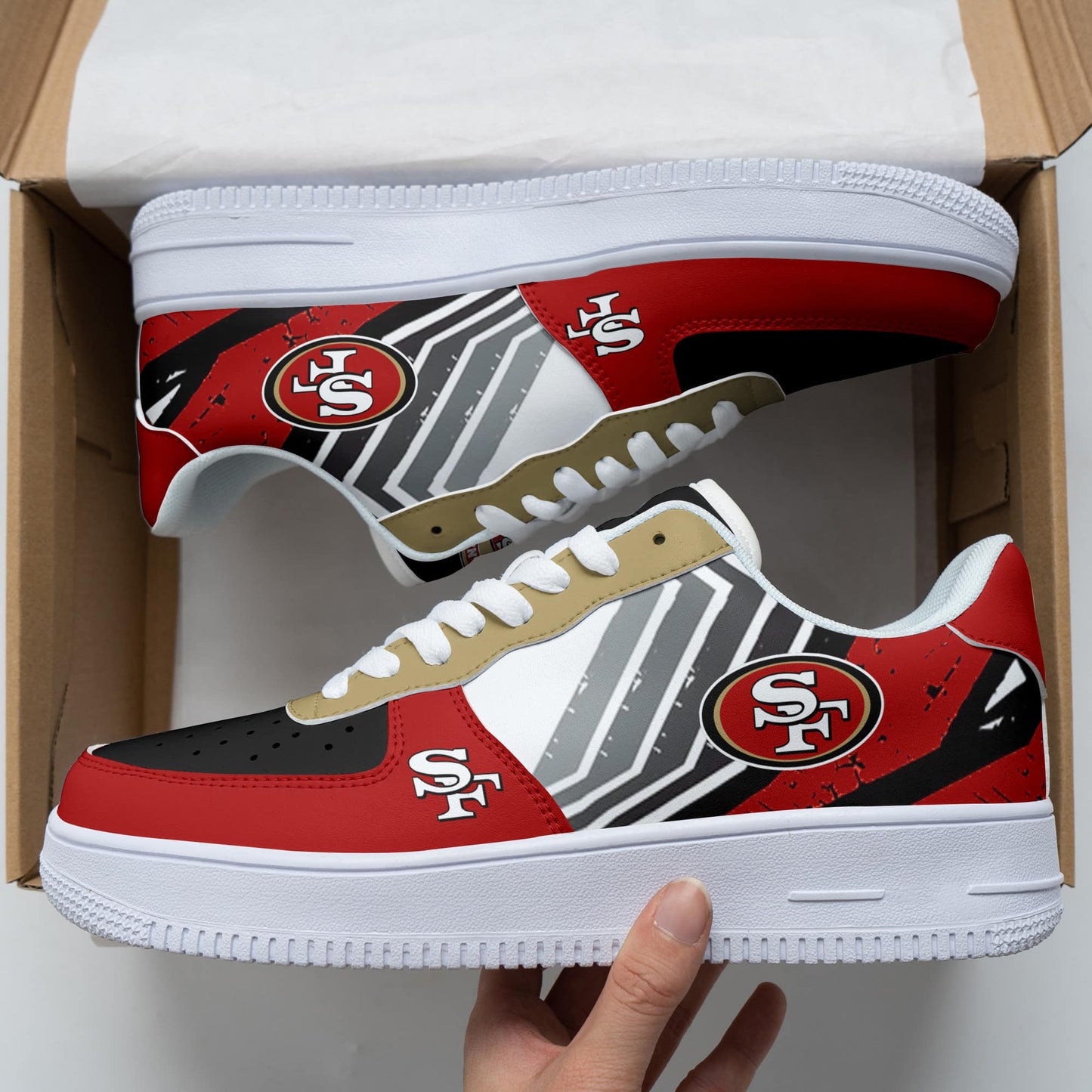 San Francisco 49ers AF1 Shoes BG81