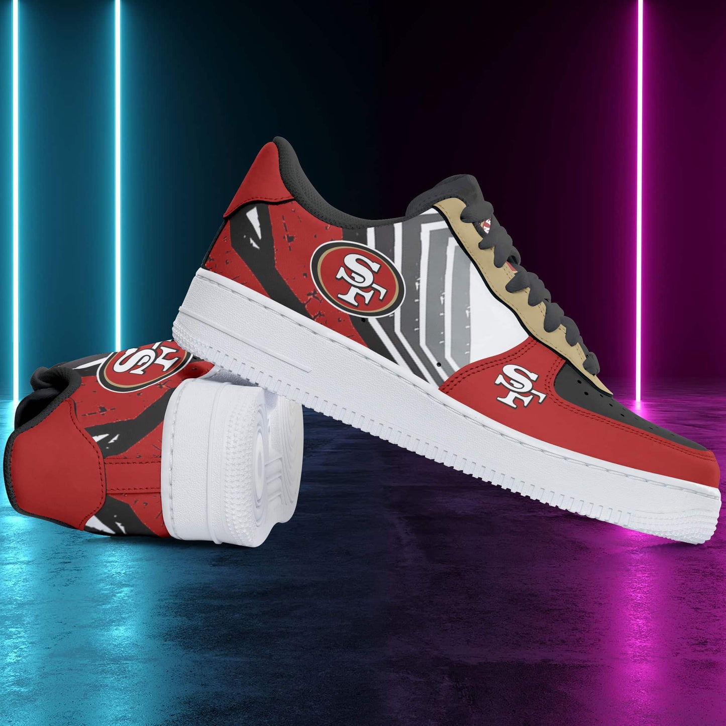 San Francisco 49ers AF1 Shoes BG81