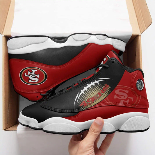 San Francisco 49ers Air JD13 Sneakers 297