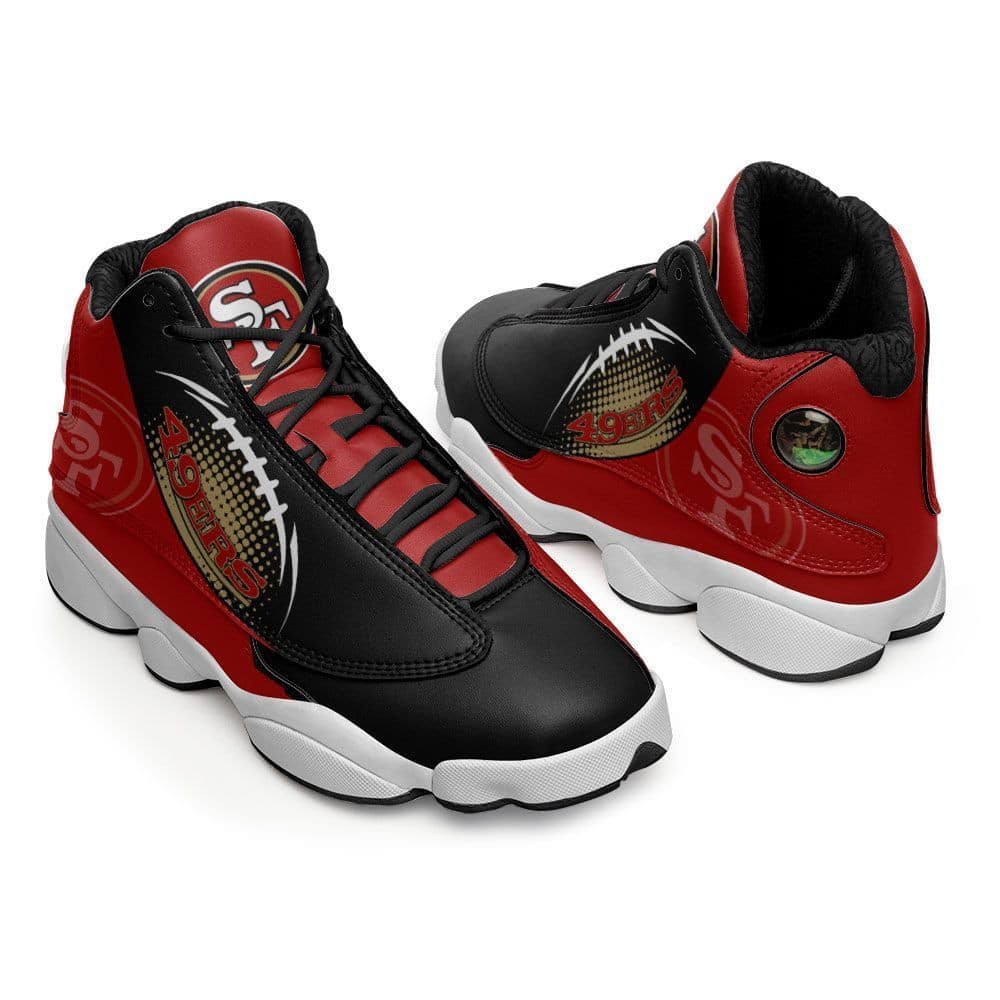 San Francisco 49ers Air JD13 Sneakers 297