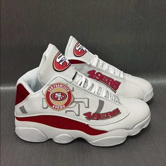 San Francisco 49ers Air JD13 Sneakers 443