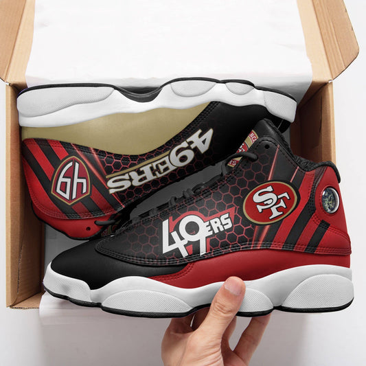 San Francisco 49ers Air JD13 Sneakers 727