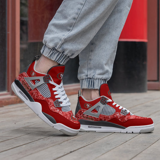 San Francisco 49ers AJ4 Sneaker BG238