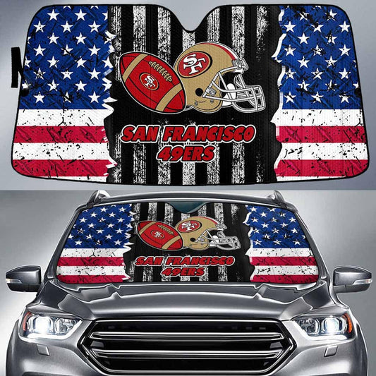 San Francisco 49ers Auto Sun Shade BG108