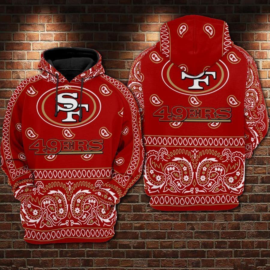 San Francisco 49ers Bandana Hoodie