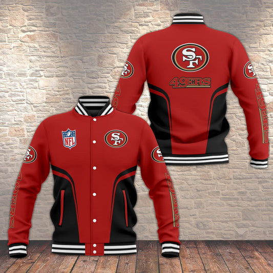 San Francisco 49ers Baseball Jacket 06