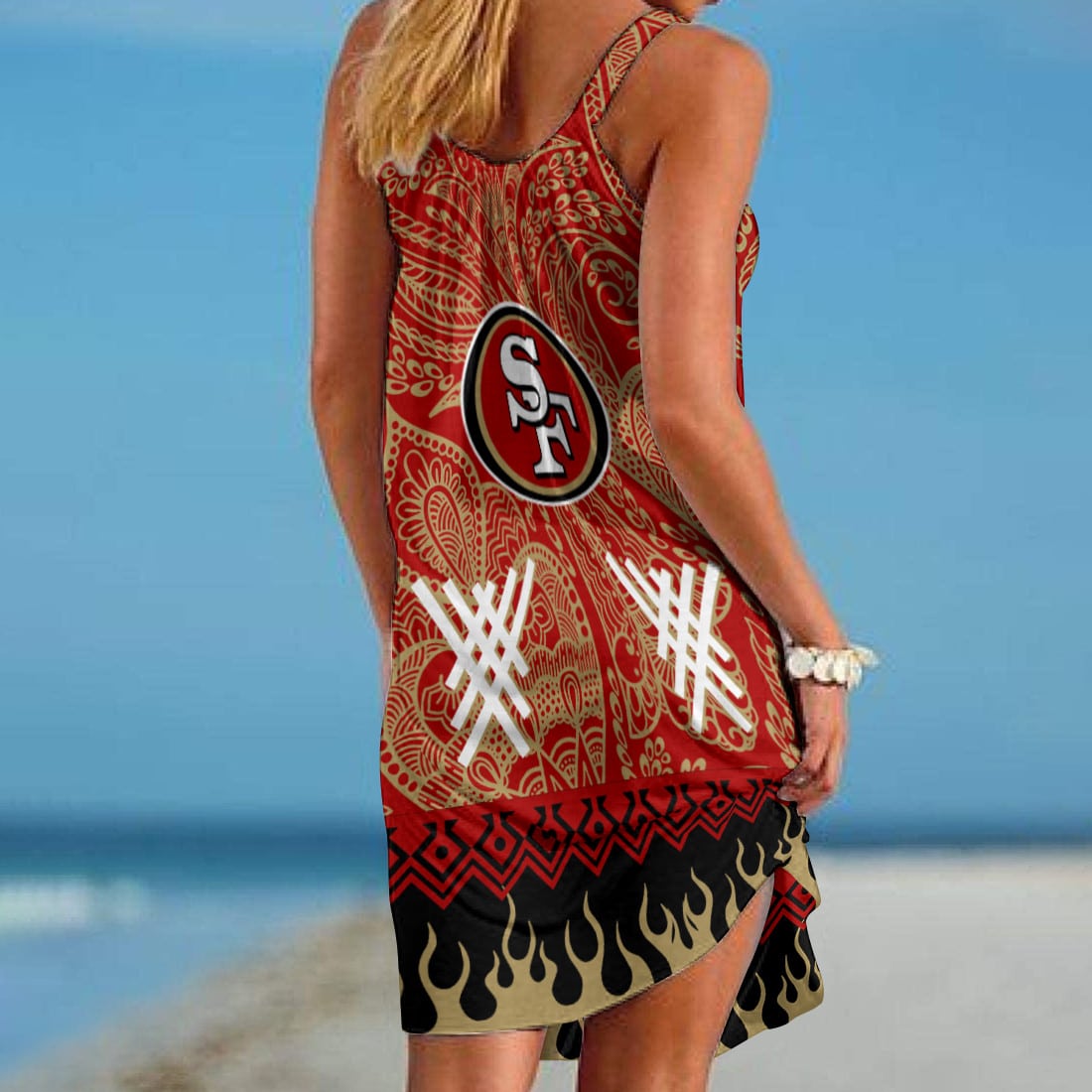 San Francisco 49ers Beach Dress BG27
