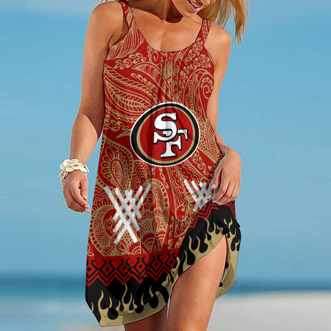 San Francisco 49ers Beach Dress BG27