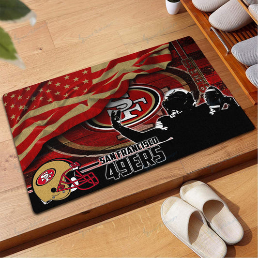 San Francisco 49ers Doormat BG57