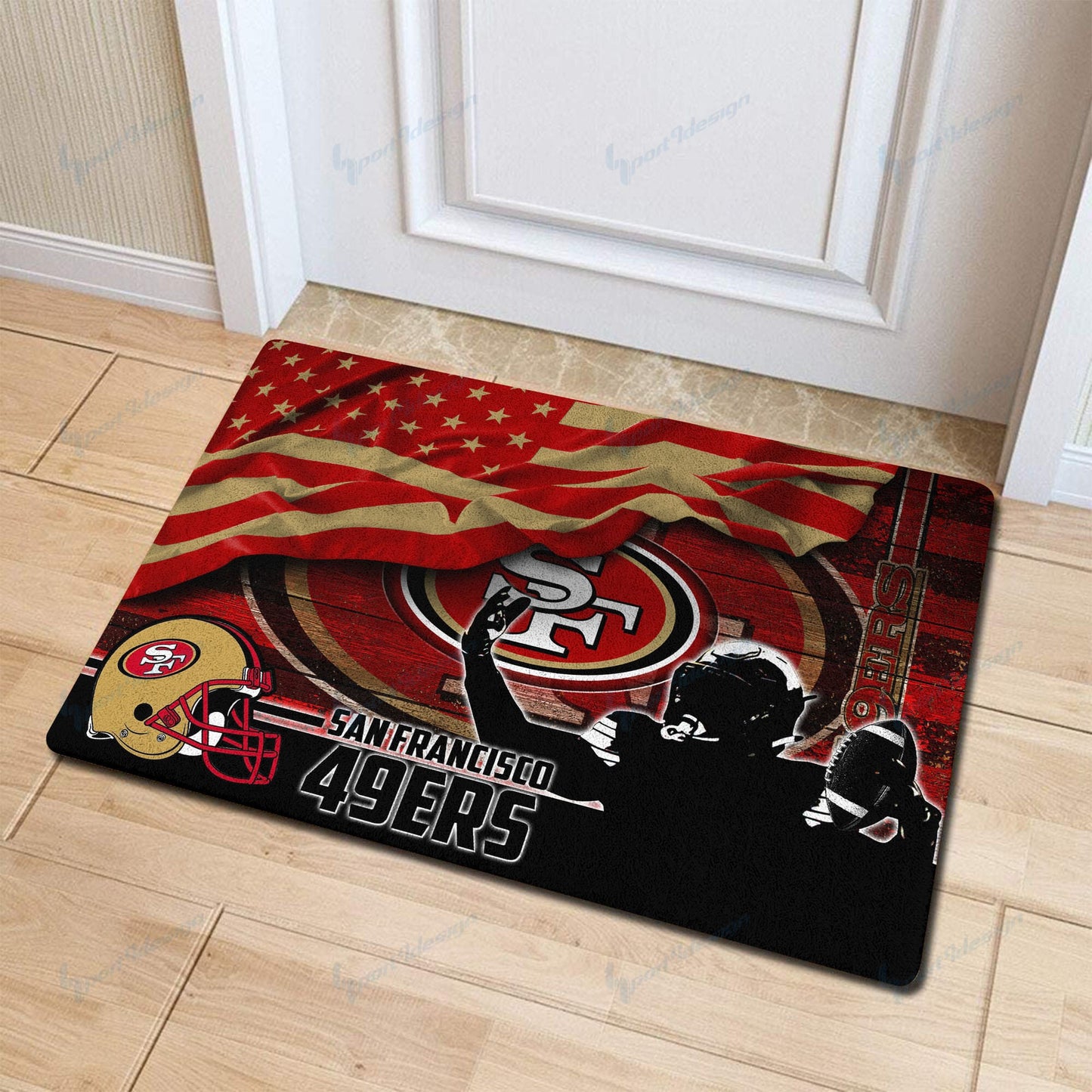 San Francisco 49ers Doormat BG57