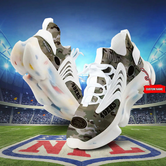 San Francisco 49ers F68 Sport Camo Shoes S04