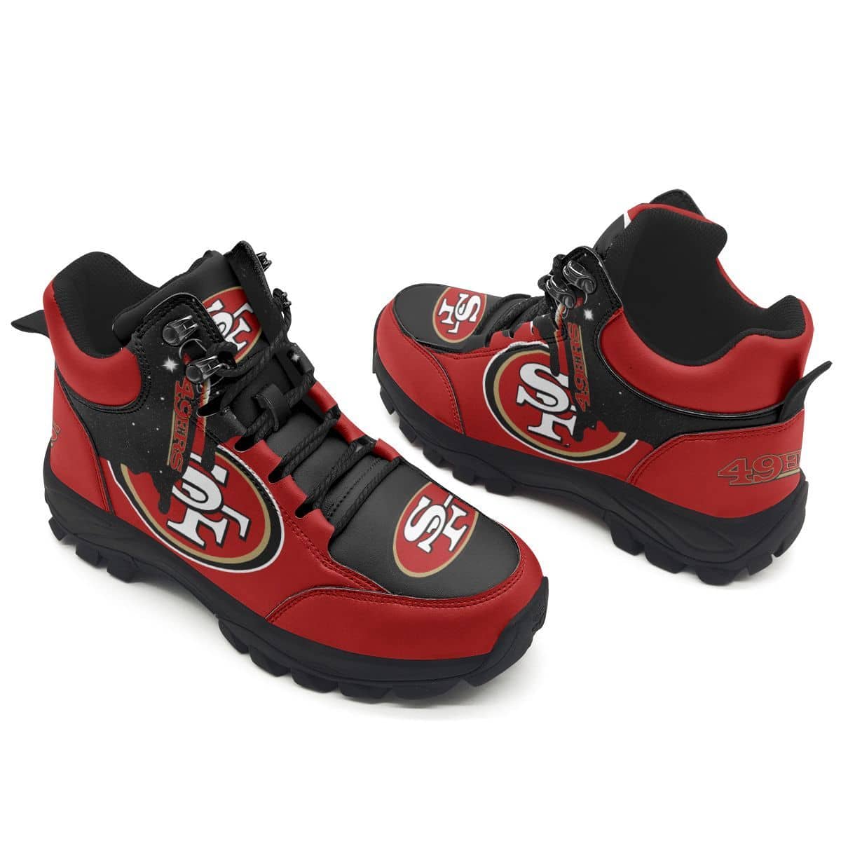 San Francisco 49ers Hiking Shoes 22