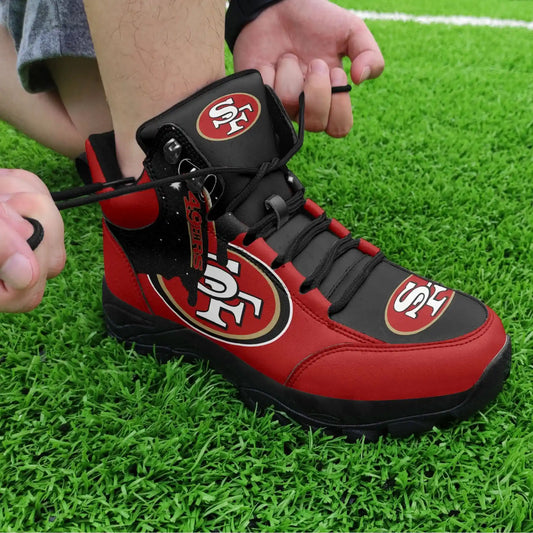 San Francisco 49ers Hiking Shoes 22