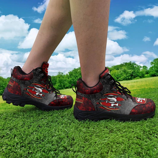 San Francisco 49ers Hiking Shoes 53
