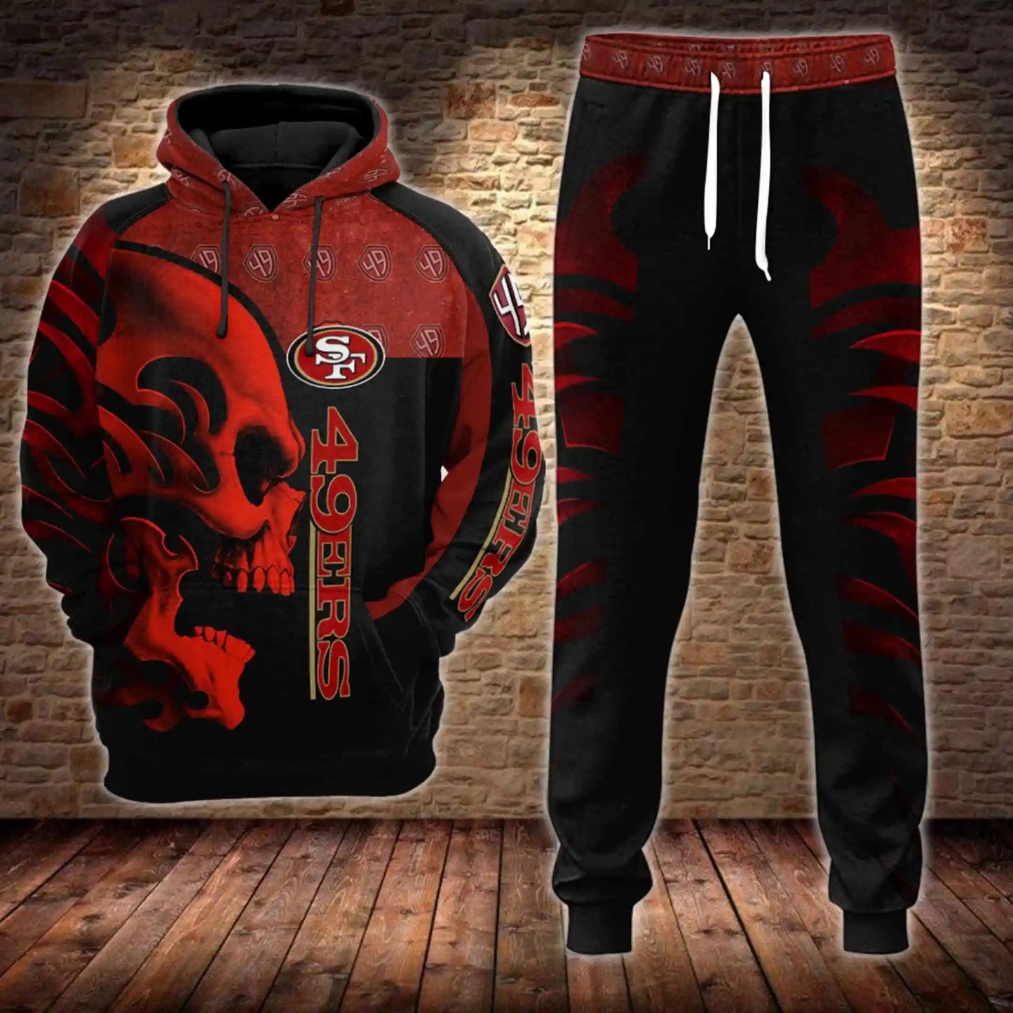 San Francisco 49ers Joggers/ Hoodie 002