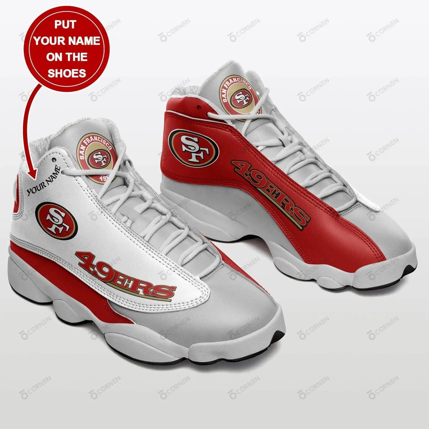 San Francisco 49ers Joggers – Hoodie – Air JD13 Sneakers