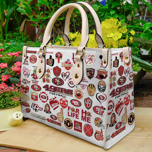 San Francisco 49ers Leather Hand Bag BB10