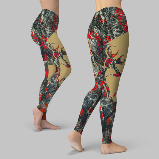 San Francisco 49ers Leggings And Hoodie BG59