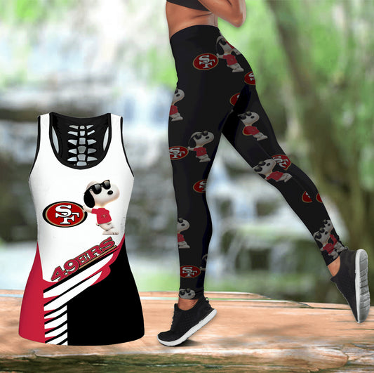 San Francisco 49Ers Leggings And Tank Top BG146